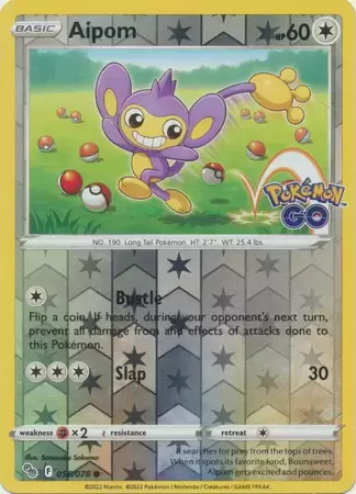 Pokémon Go - Aipom Reverse