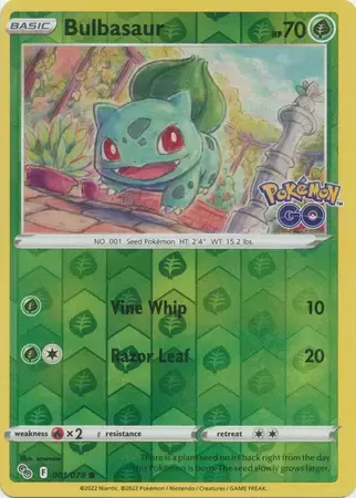 Pokémon Go - Bulbasaur Reverse