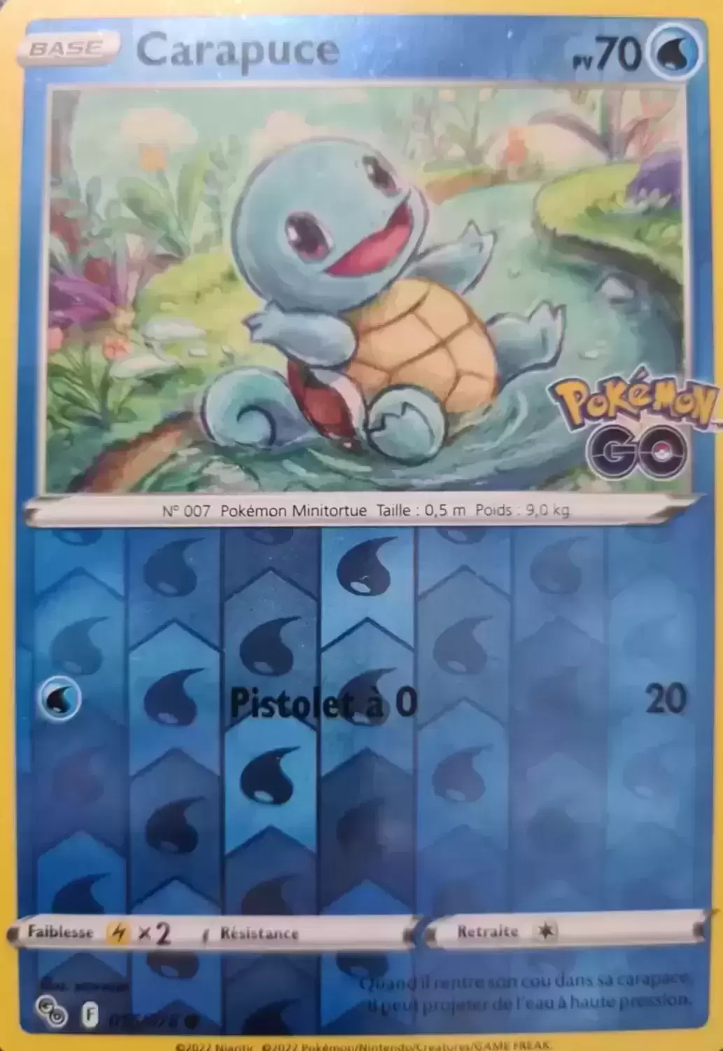 Pokémon Go - Carapuce Reverse