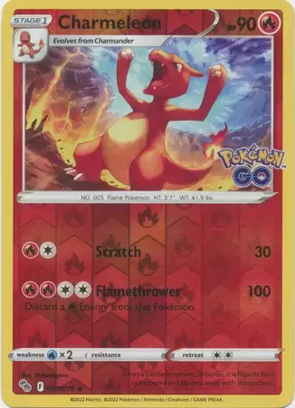 Pokémon Go - Charmeleon Reverse
