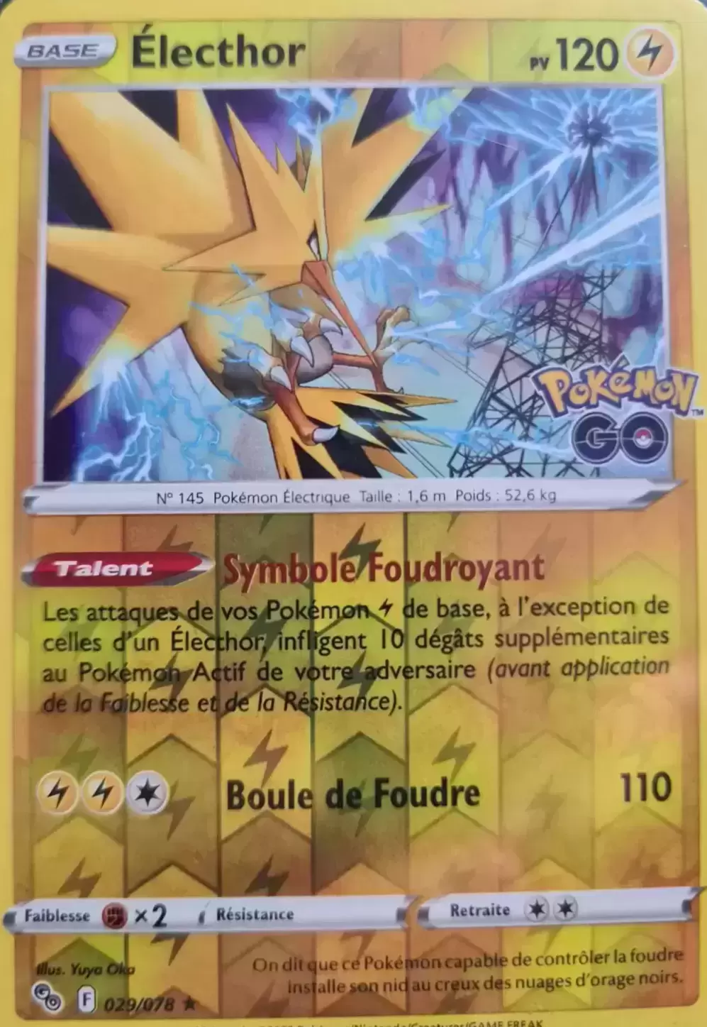 Pokémon Go - Électhor Reverse
