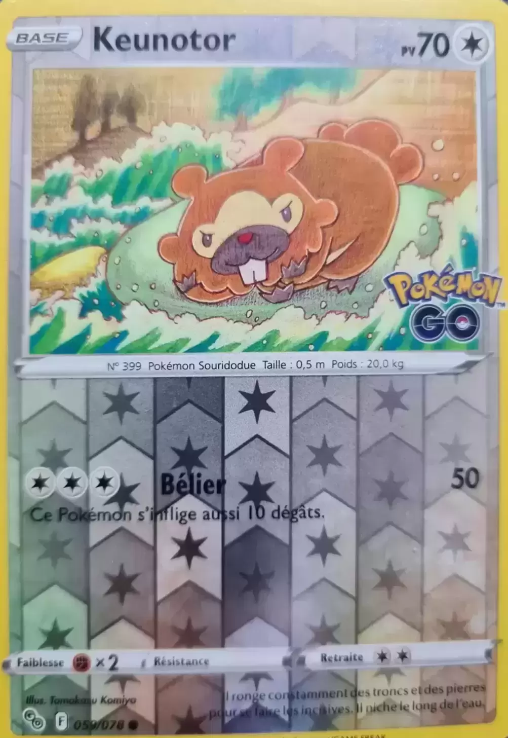 Pokémon Go - Bidoof Reverse