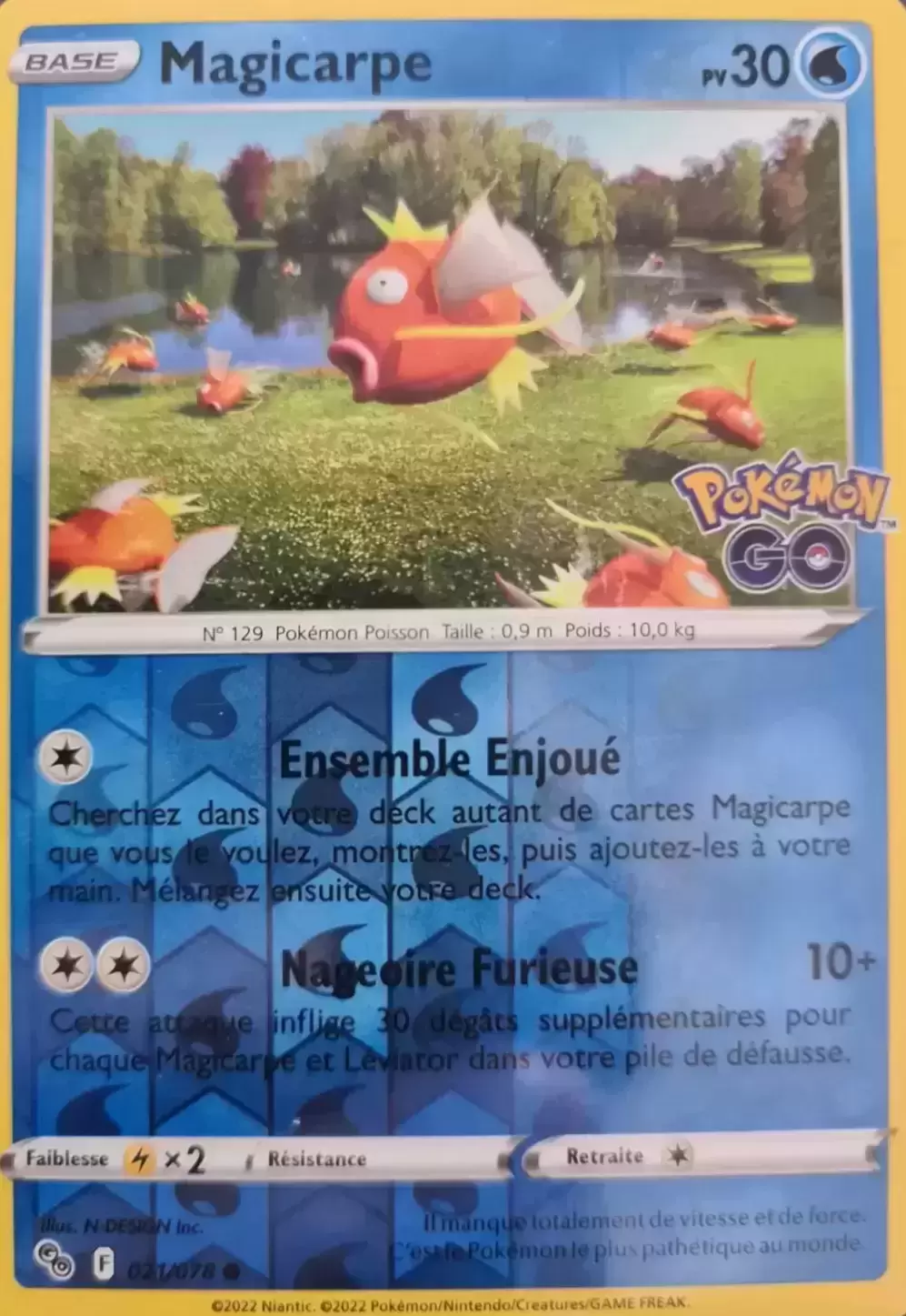 Pokémon Go - Magikarp Reverse