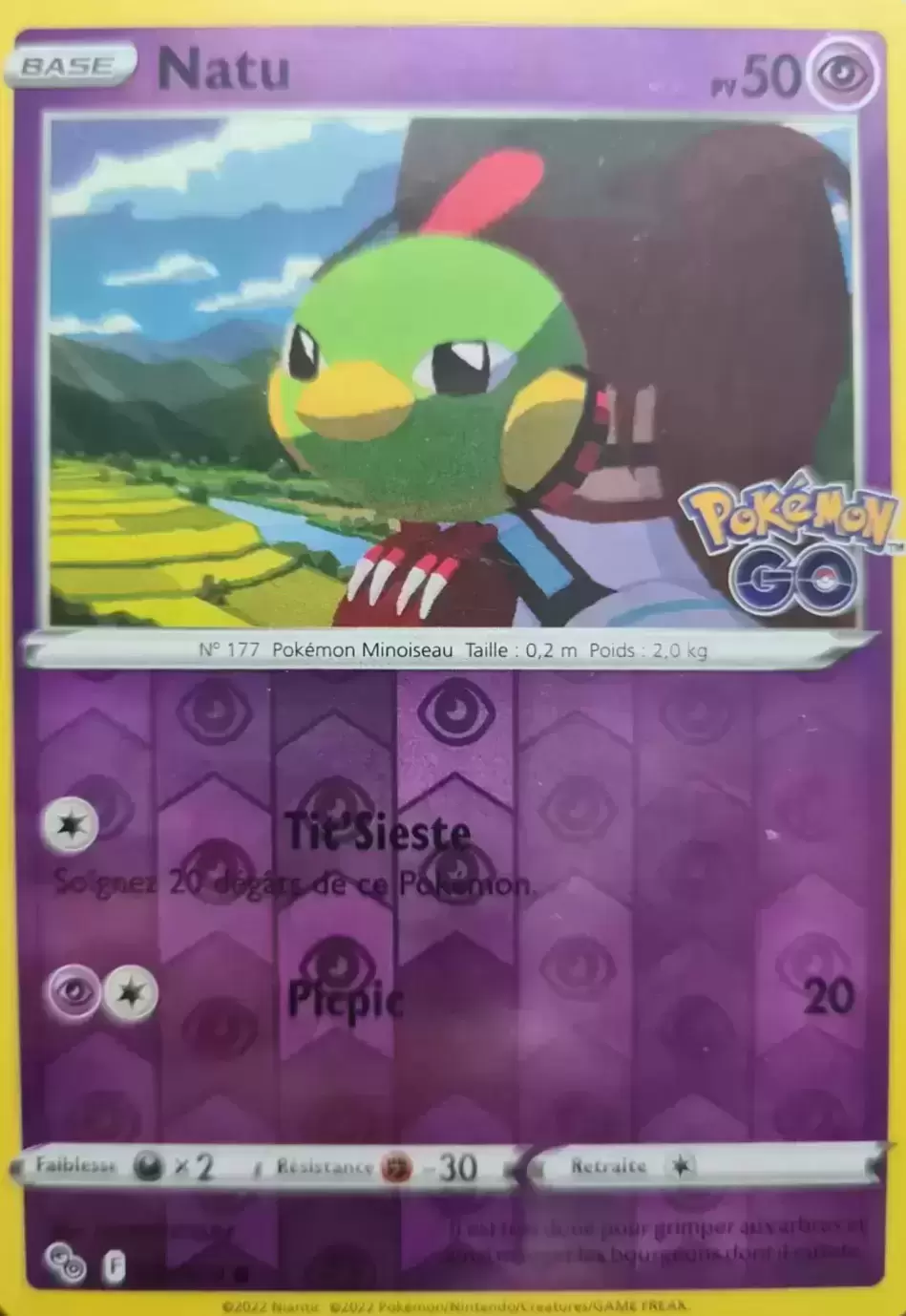 Pokémon Go - Natu Reverse