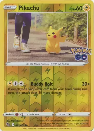 Pokémon Go - Pikachu Reverse