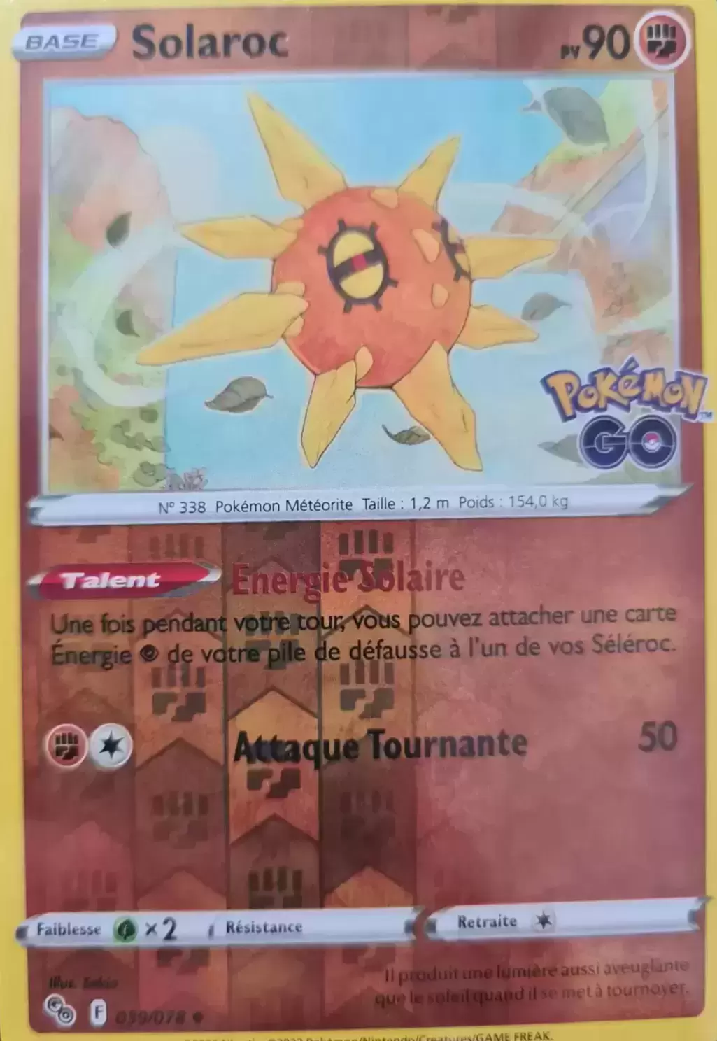 Pokémon Go - Solaroc Reverse