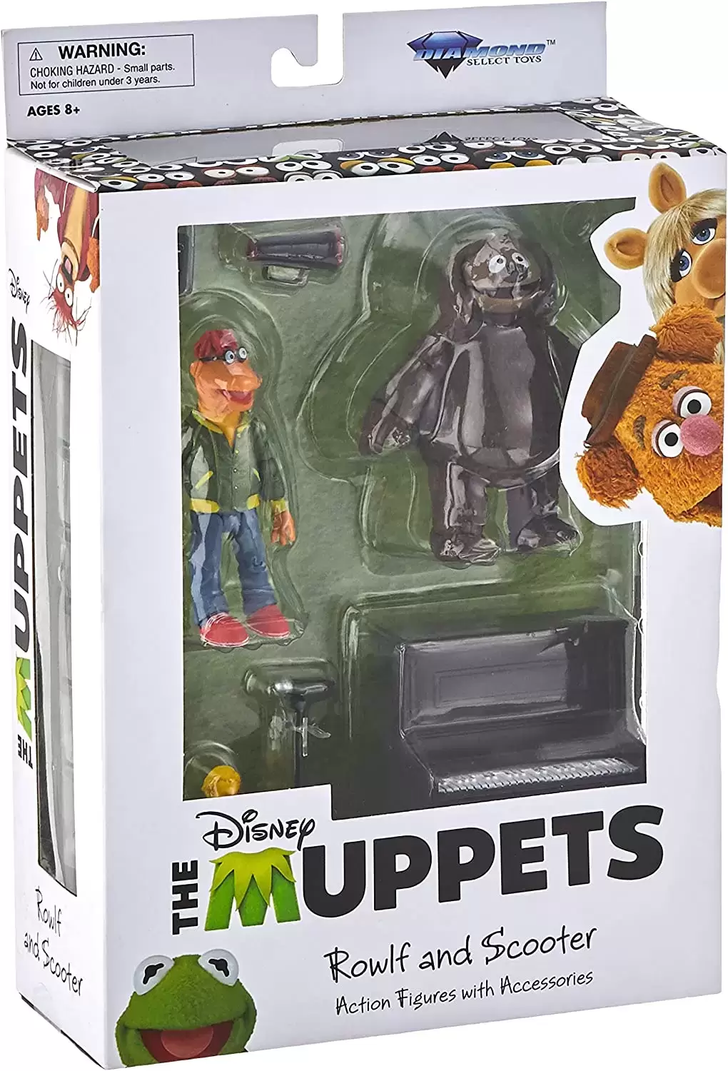 Ther Muppet Show - Diamond Select - Scooter and Rowlf - Best of Series 1