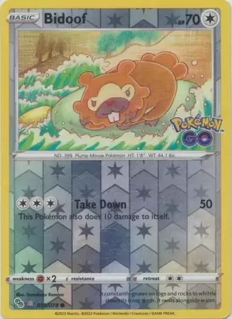 Pokémon Go - Bidoof/Ditto Reverse