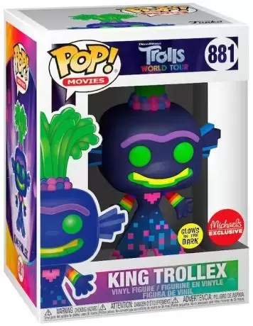 Funko Pop! Filme Trolls World Tour King Trollex 881 Colecionavel