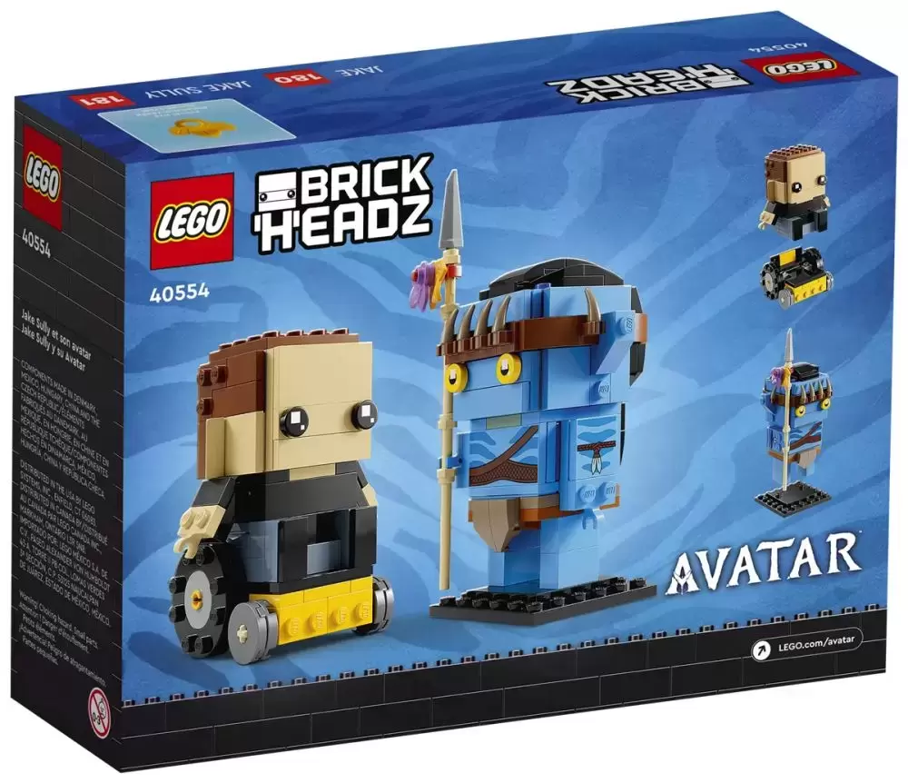 LEGO BrickHeadz - 180 & 181 - Jake & Jake Sully