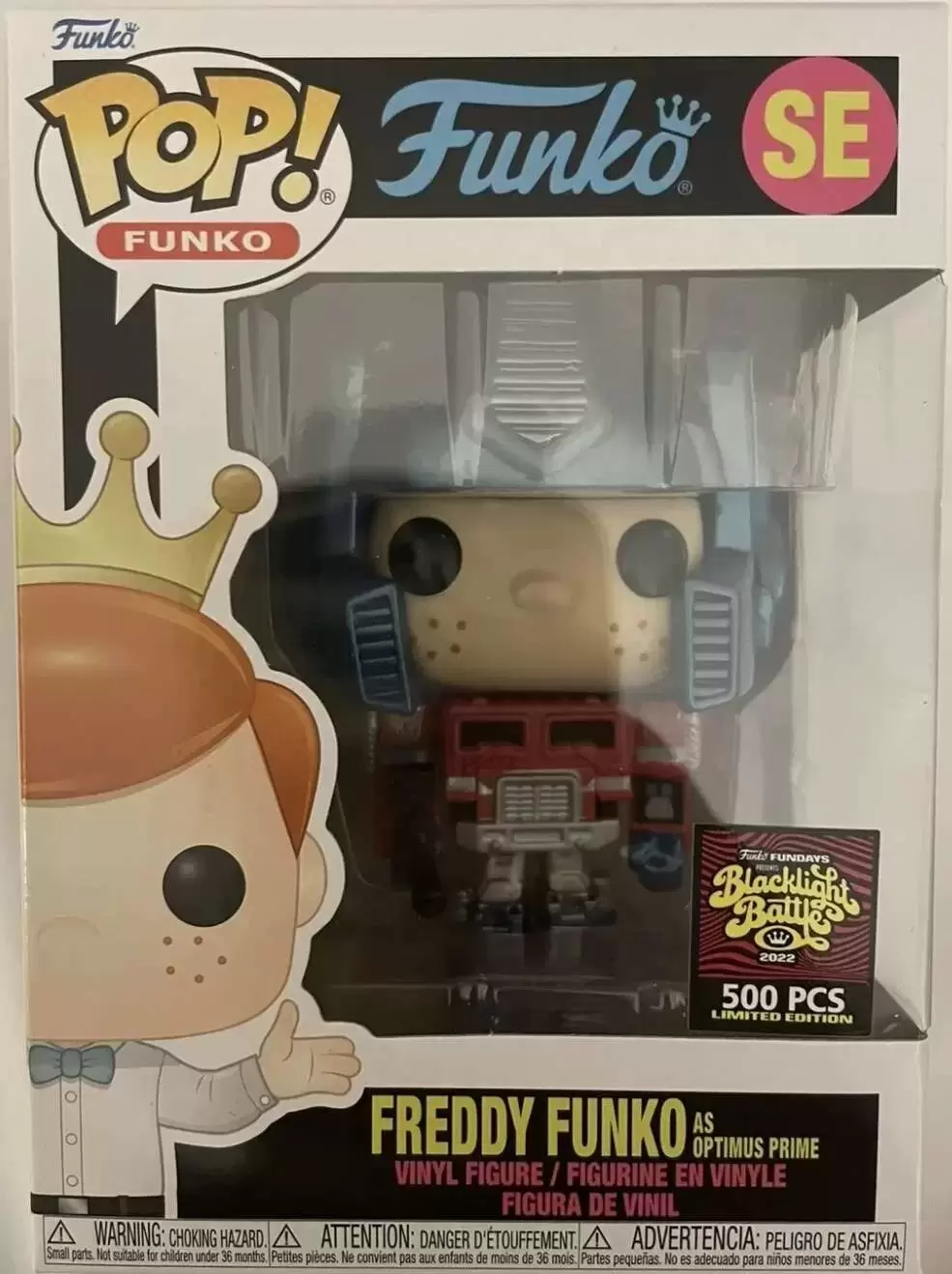 POP! Funko - Funko - Freddy Funko as Optimus Prime Metallic