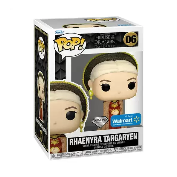 POP! House of the Dragon - Day of The Dragon - House of The Dragon - Rhaenyra Targaryen Diamond Collection