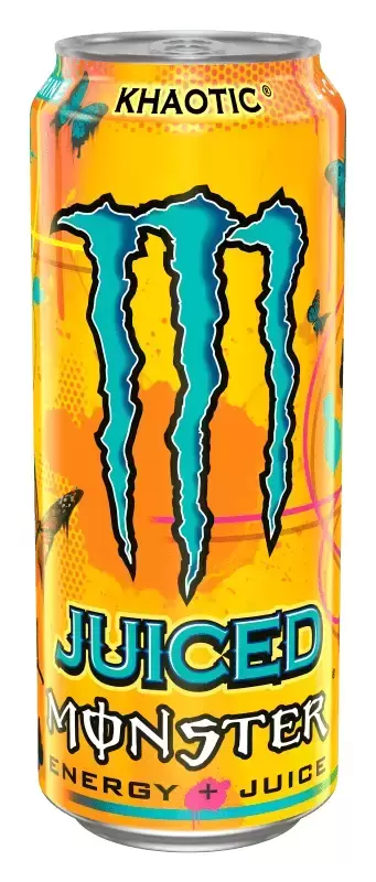 Canette Monster energy - Monster Juiced Khaotic