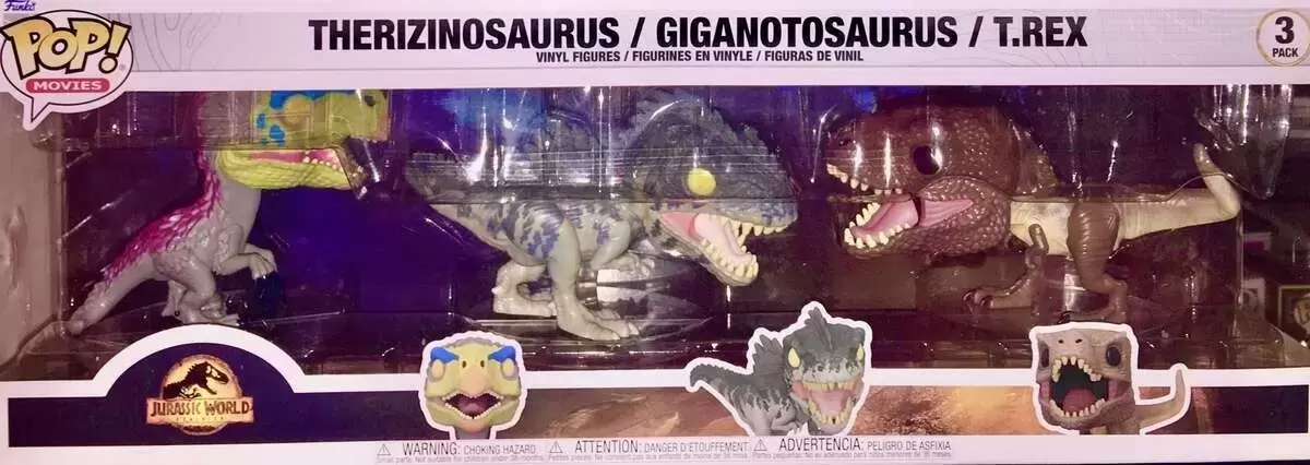 Figurine Funko Pop Movies Jurassic World Dominion T. Rex - Figurine de  collection - à la Fnac