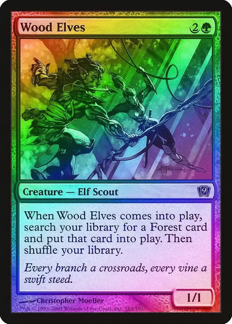 9eme Edition - Elfe des bois foil