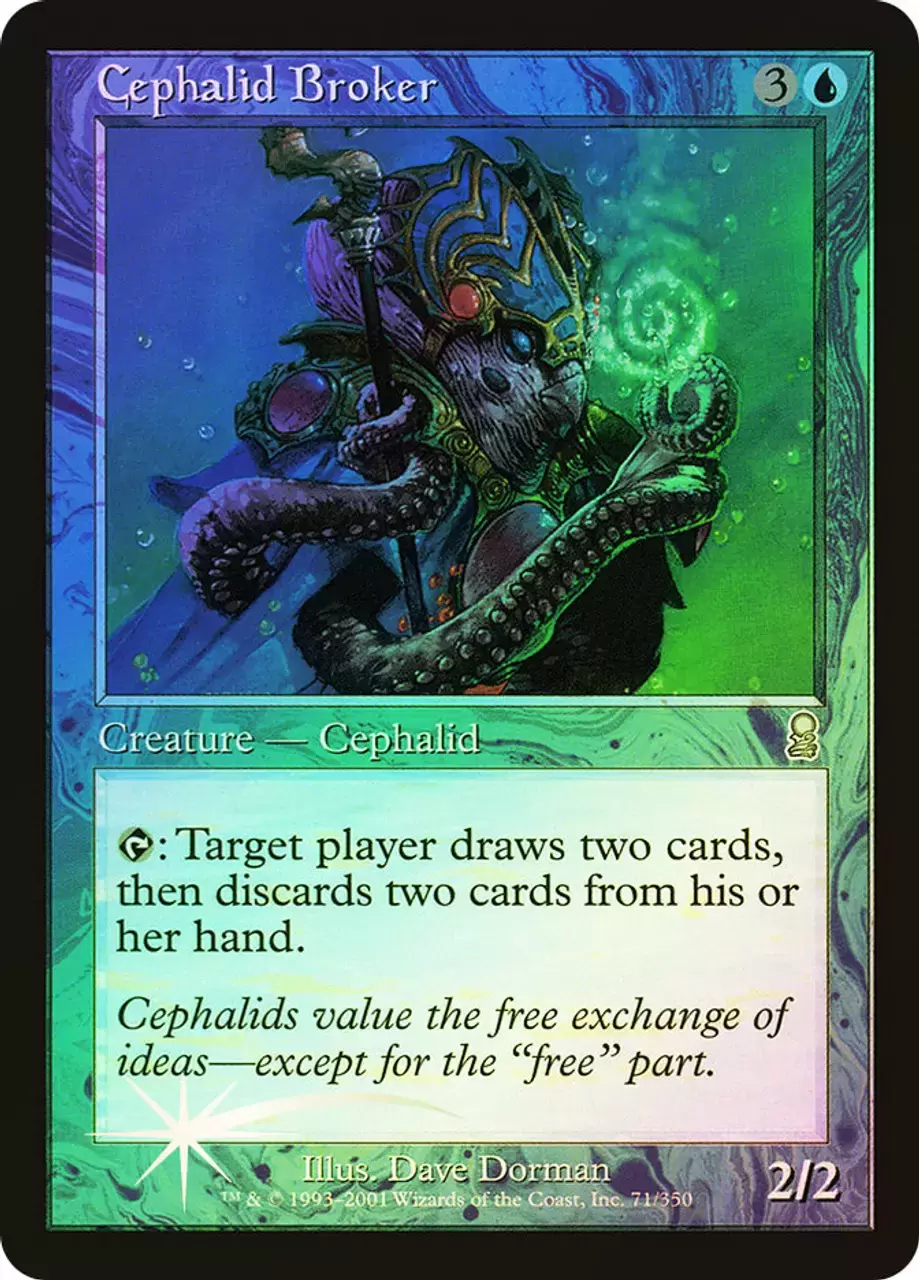 Odyssée - Courtier céphalide foil