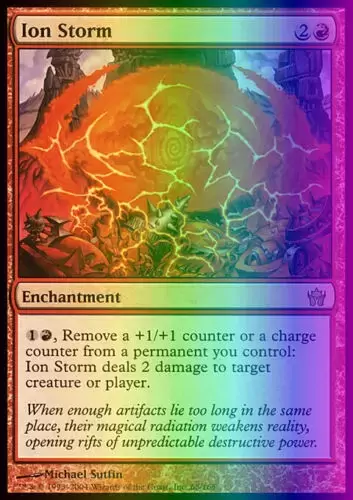 Cinquième Aube - Orage ionique foil