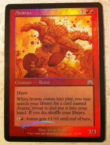 Onslaught - Avarax foil