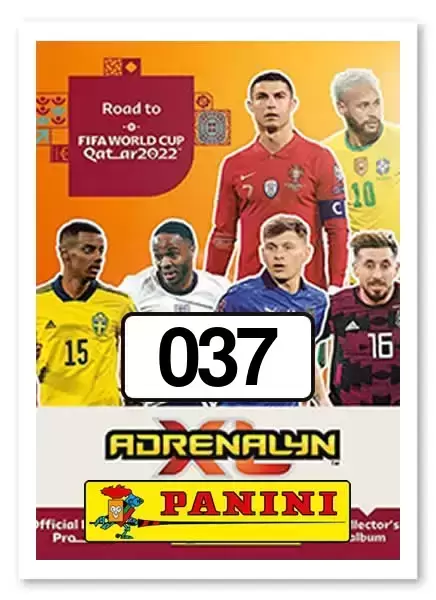 Panini – carte de Football Star ROAD TO WORLD CUP, Collection de