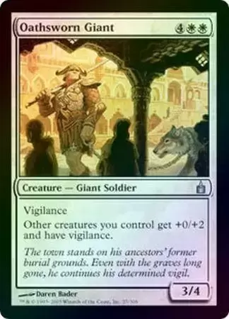 Ravnica : la cité des guildes - Géant assermenté foil