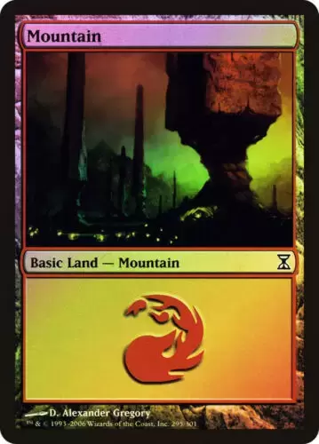 Spirale Temporelle - Montagne foil