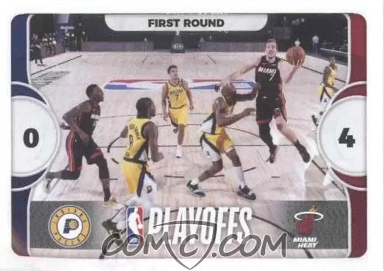 NBA 2020-2021 - Indiana Pacers - Miami Heat - NBA Playoffs 2020 - Eastern Conference