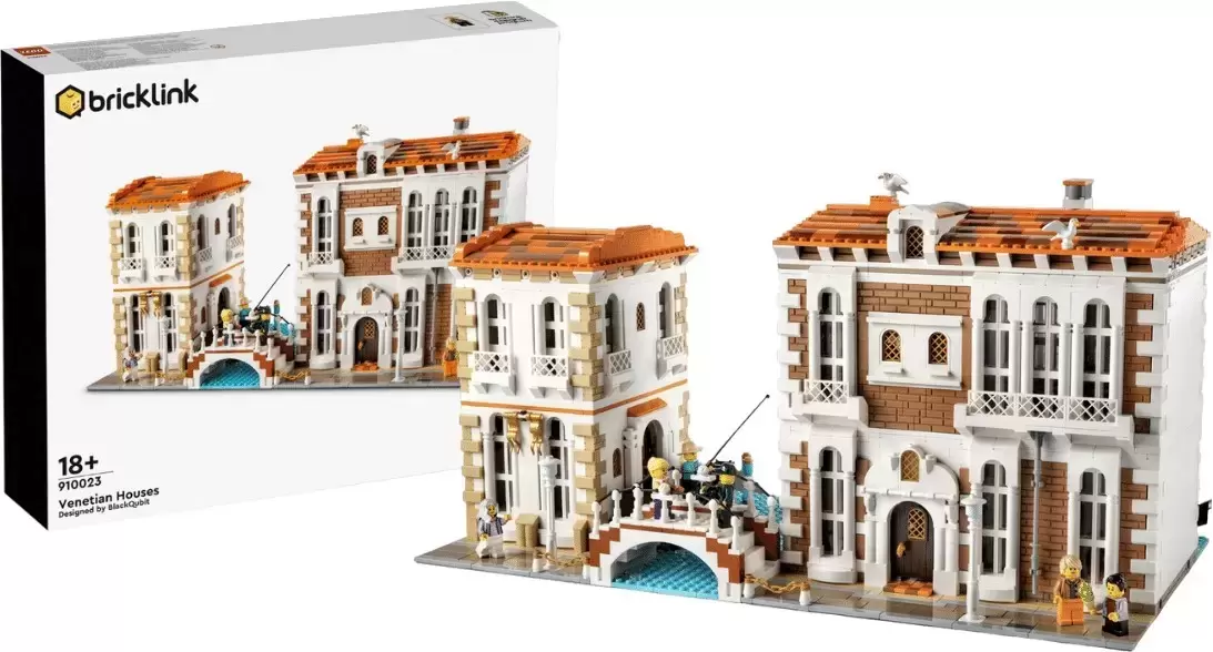 Venetian Houses - LEGO Bricklink set 910023