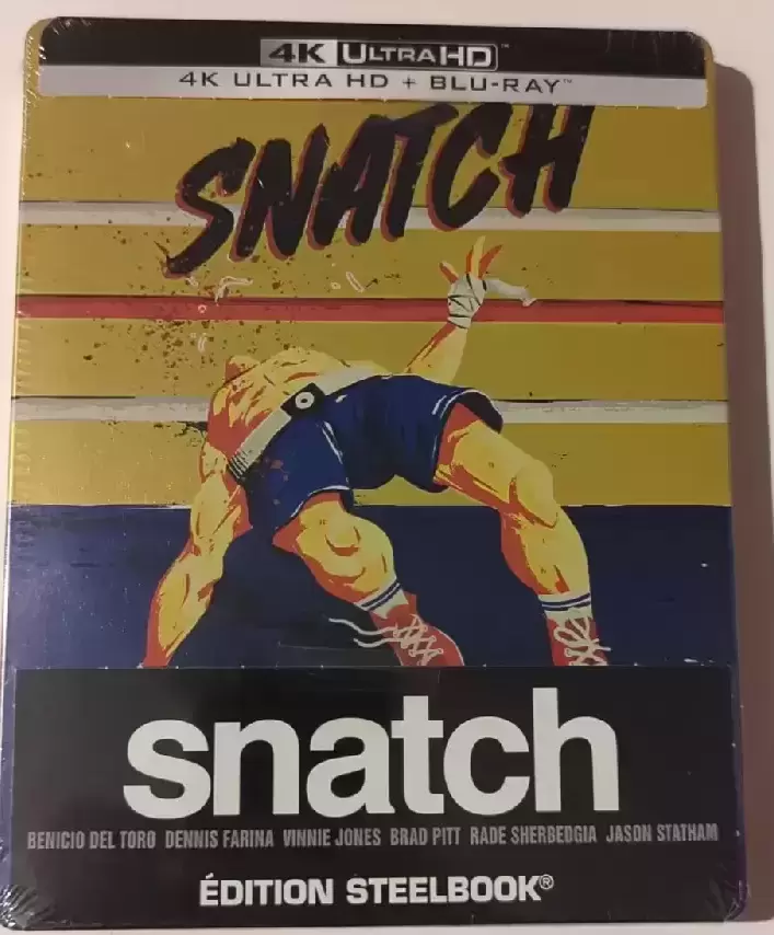 Blu-ray Steelbook - Snatch Blu Ray 4k steelbook