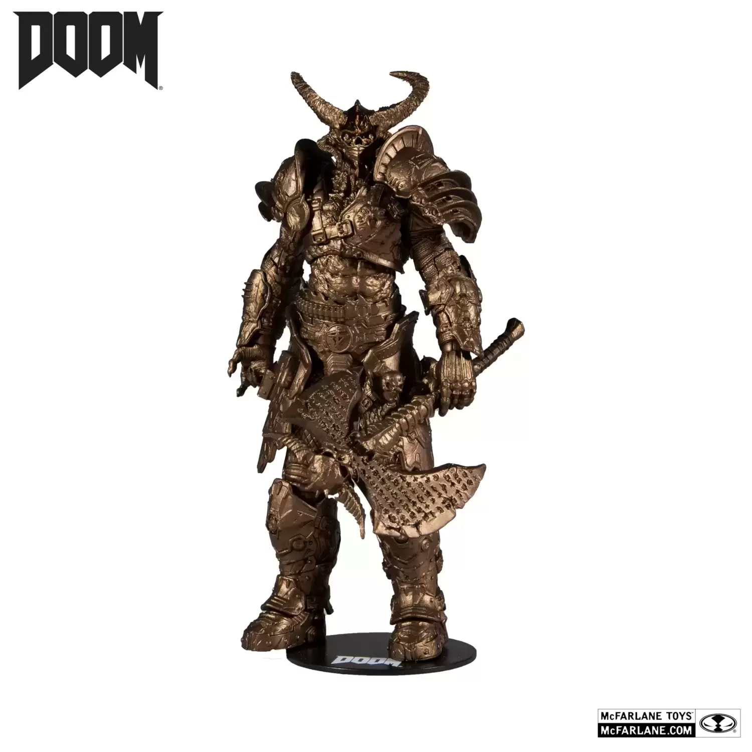 Marauder (Bronze) - McFarlane - Doom action figure