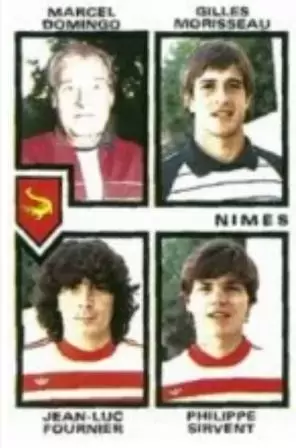 Football 85 en Images - Marcel Domingo / Gilles Morisseau / Jean-Luc Fournier / Philippe Sirvent - Nimes Olympique
