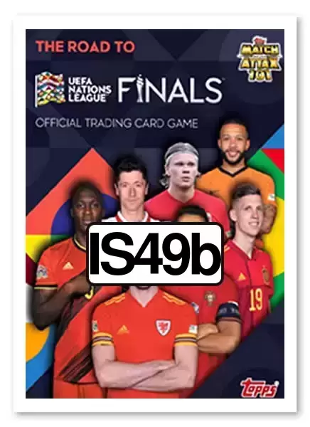 Match Attax - The Road to UEFA Nations League Finals - Barker Bjarnason - Iceland