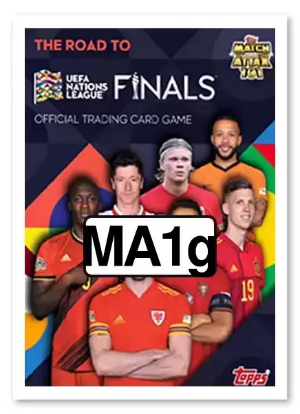 Match Attax - The Road to UEFA Nations League Finals - Title Card