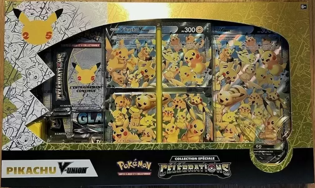 Carte à collectionner Pokémon Coffret Pikachu V - Carte à