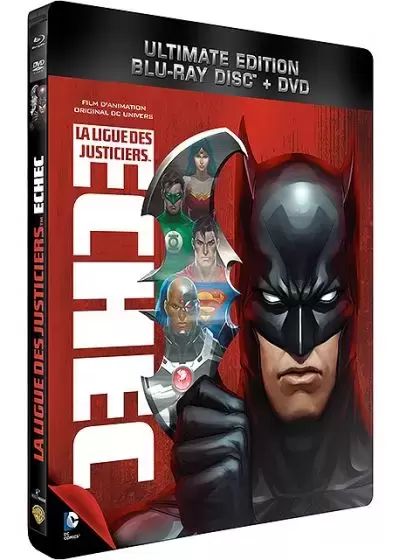 Blu-ray Steelbook - La ligue des justiciers-echec steelbook