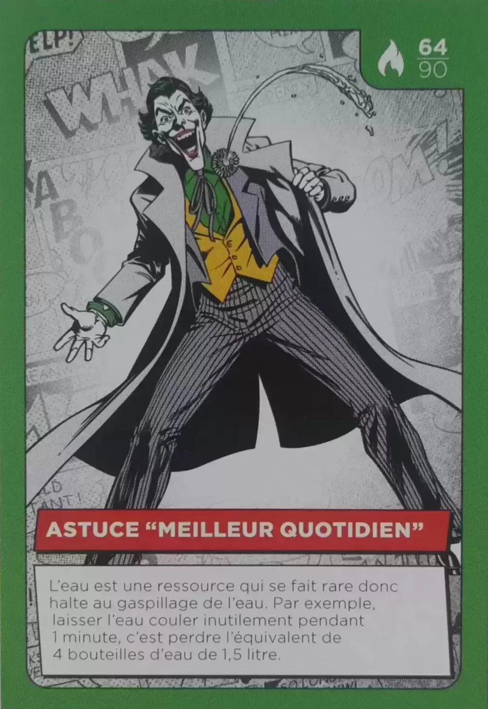 Cartes Auchan DC Comics - Astuce Meilleur Quotidien