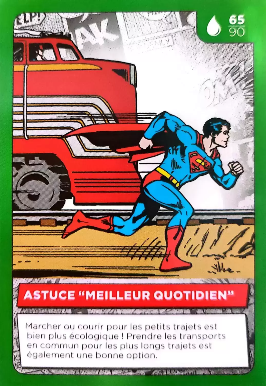 Cartes Auchan DC Comics - Astuce Meilleur Quotidien