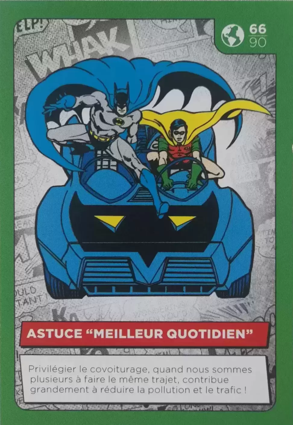 Cartes Auchan DC Comics - Astuce Meilleur Quotidien