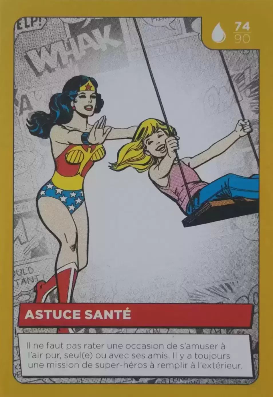 Cartes Auchan DC Comics - Astuce Santé