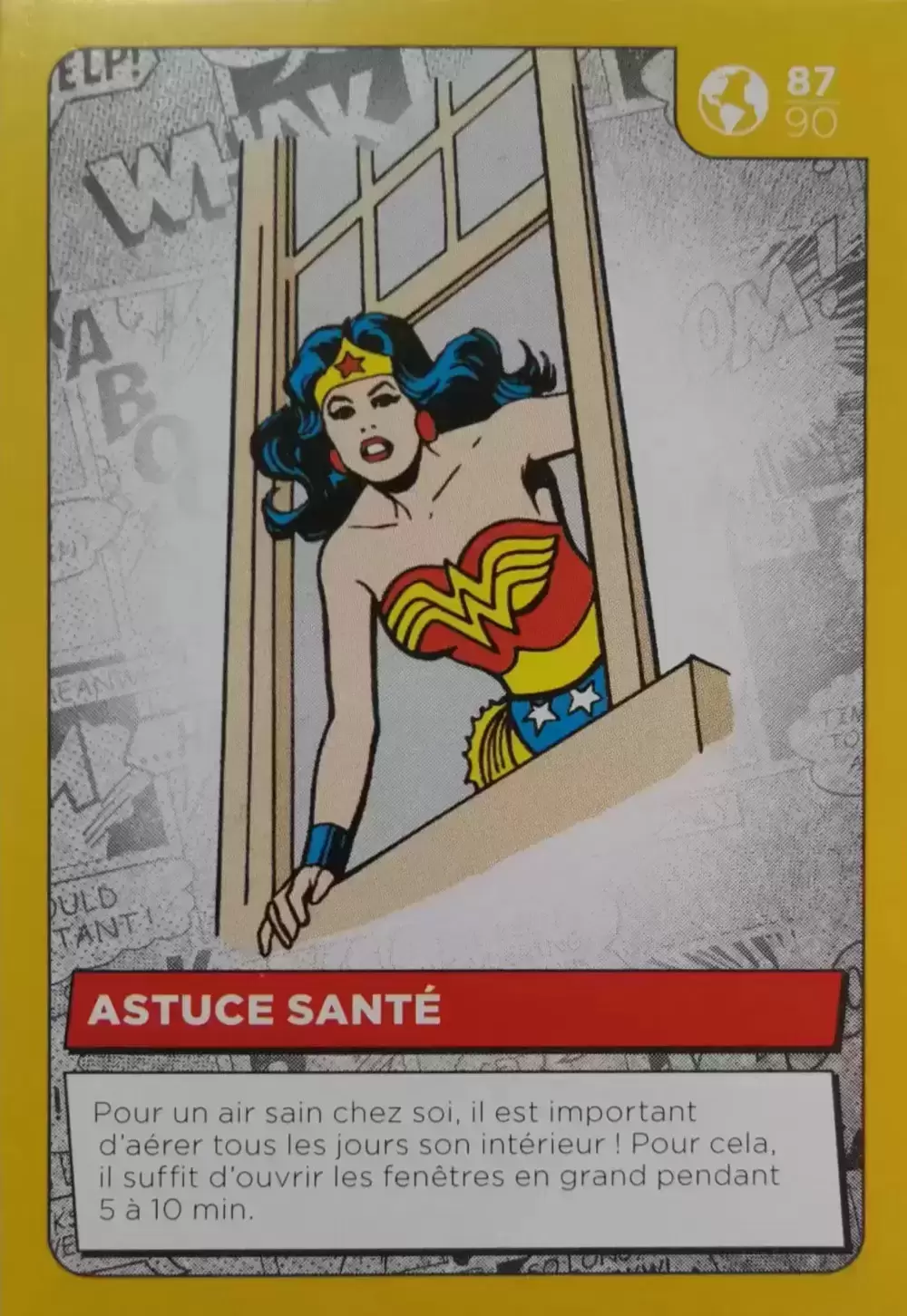 Cartes Auchan DC Comics - Astuce Santé
