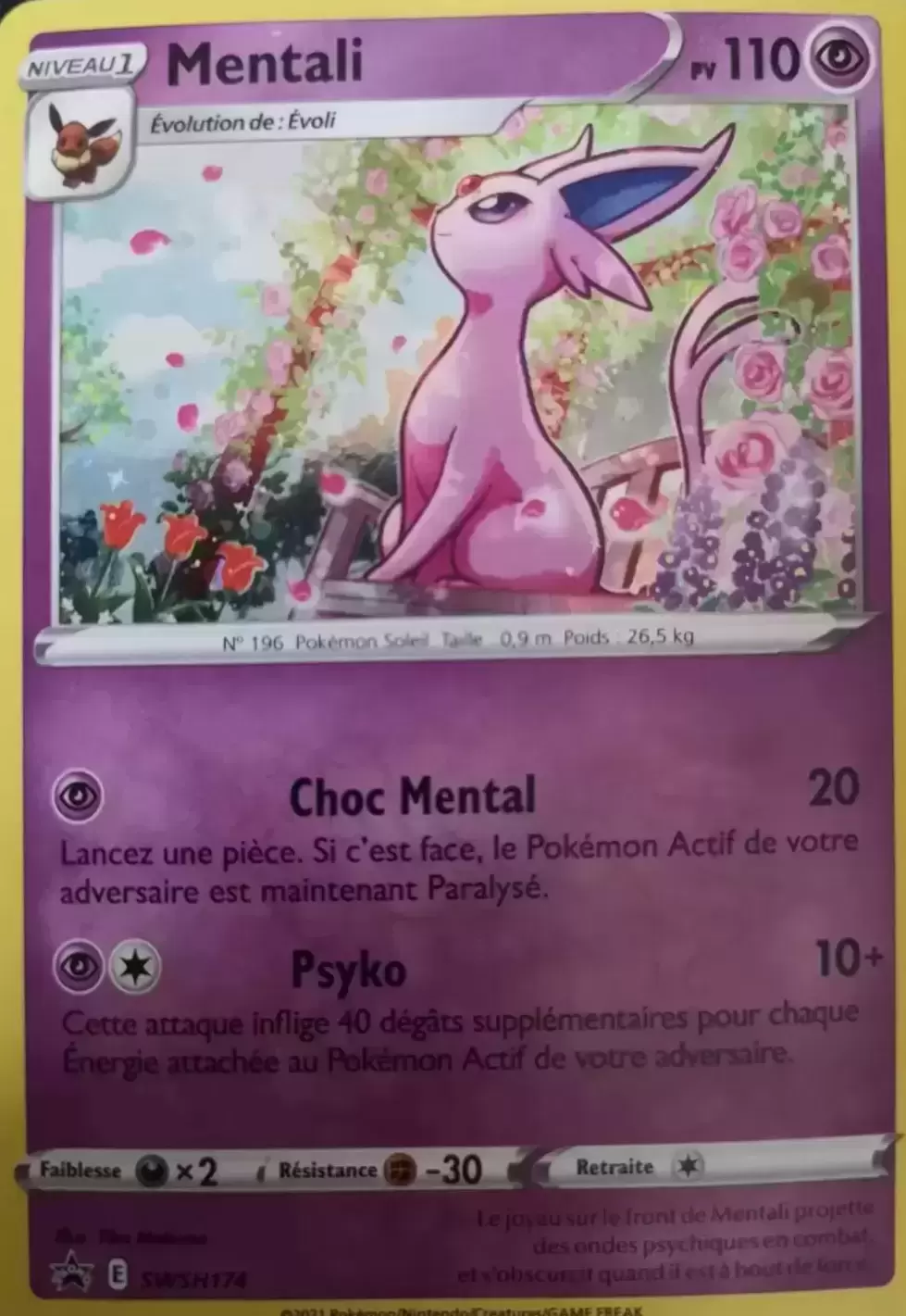 Cartes Promo Black Star Épée et Bouclier - Mentali