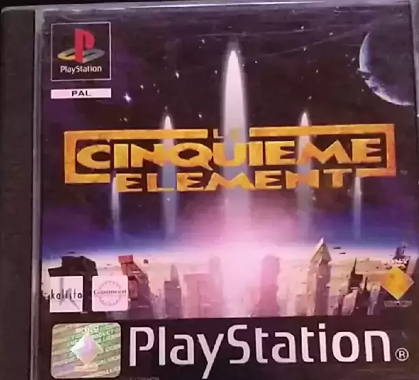 Jeux Playstation PS1 - le cinquième élément