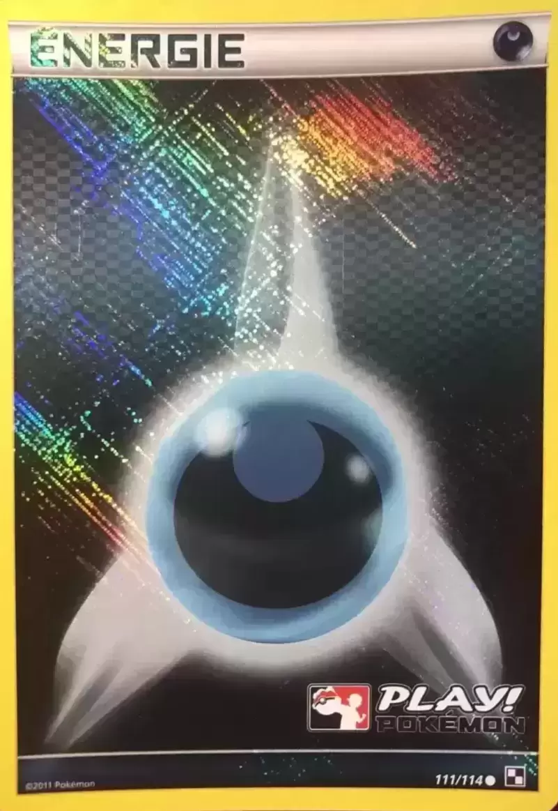 Pokémon Série Noir et Blanc Play! Pokémon - Énergie Obscurité Reverse Play! Pokemon
