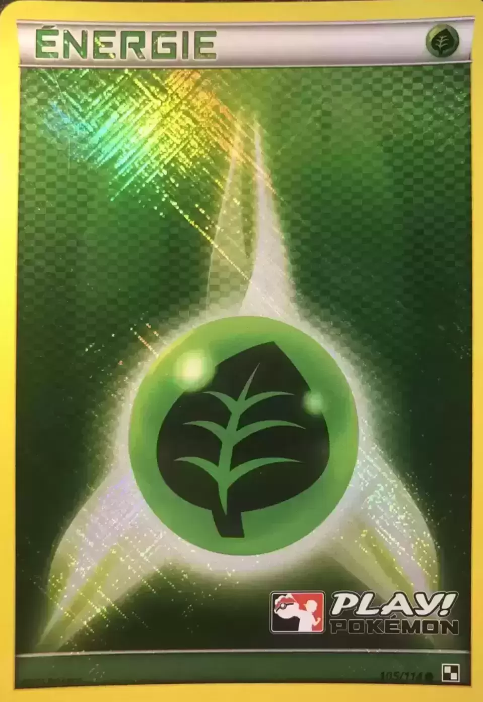 Pokémon Série Noir et Blanc Play! Pokémon - Énergie Plante Reverse Play! Pokemon