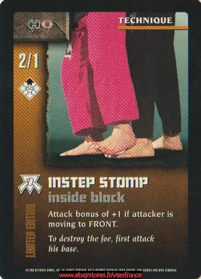 Instep Stomp (2/1) - Ultimate Combat TCG card 123