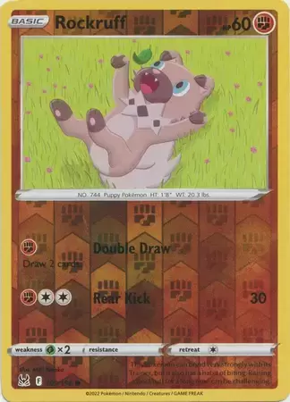 Lost Origin - Rockruff Reverse