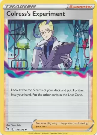 Lost Origin - Colress\'s Experiment