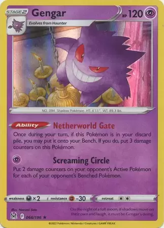 Lost Origin - Gengar Holo