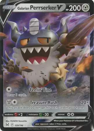 Lost Origin - Galarian Perrserker V