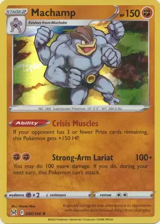 Lost Origin - Machamp Holo