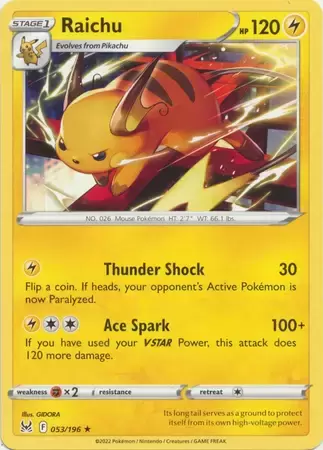 Lost Origin - Raichu